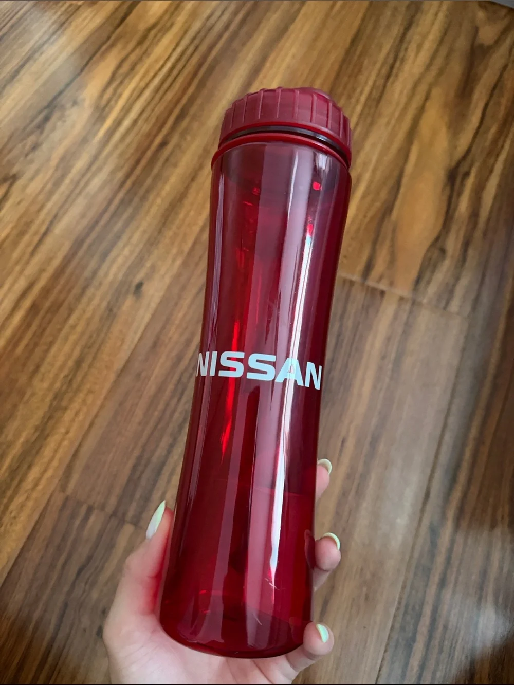 Nissan Red Travel Water Bottle